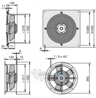 Rosenberg ER 315-2 - описание, технические характеристики, графики